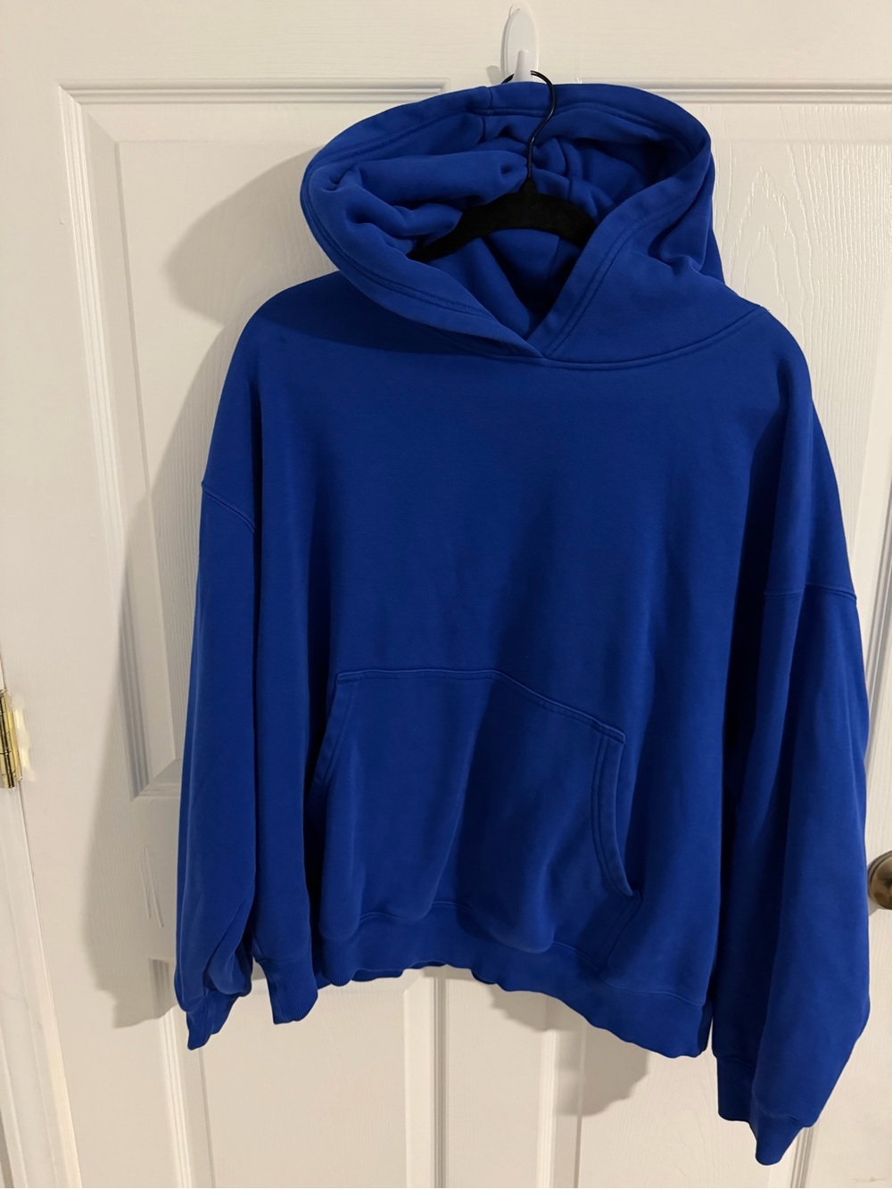 Royal Blue Hooded Sweatshirt